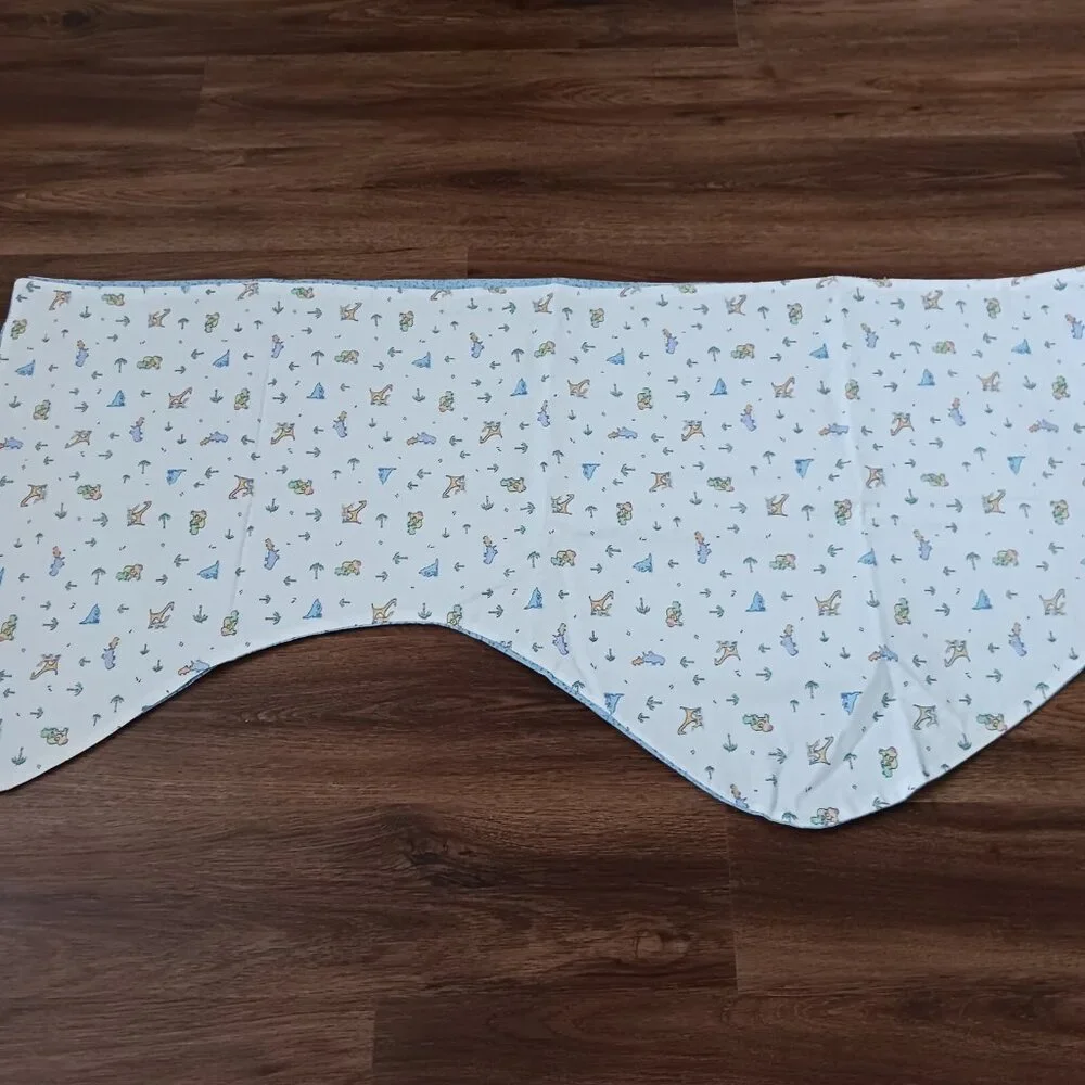 John Lennon Carters Window Valance Blue Real Love Musical Parade‎ Nursery